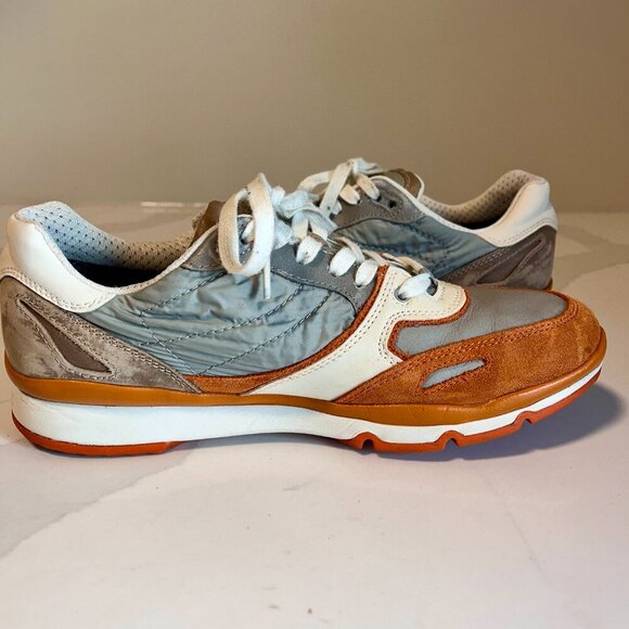 Geox Respira Sandro ABX Sneakers Orange Amphibiox Size 7 - Picture 5 of 16